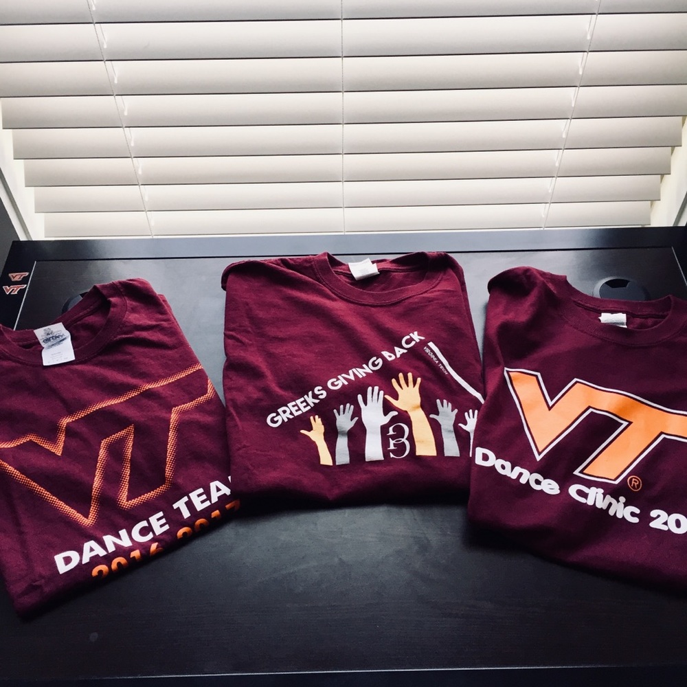 🏈 Virginia Tech Spirit T-Shirt Bundle